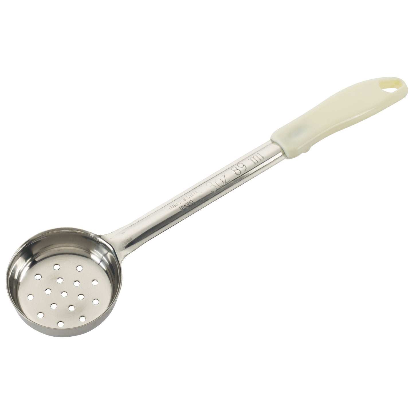 FPP-3 - One-Piece Stainless Steel Portioners - Perforated, 3 oz