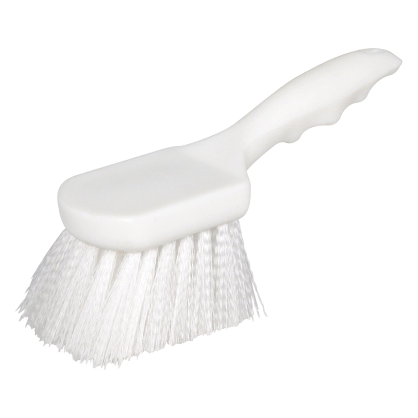 BRN-8P - Pot Brush with Nylon Bristles and Plastic Handle - 8"