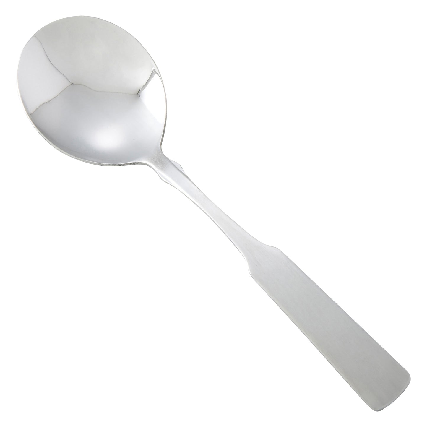 0025-04 - Houston Bouillon Spoon, 18/0 Heavyweight