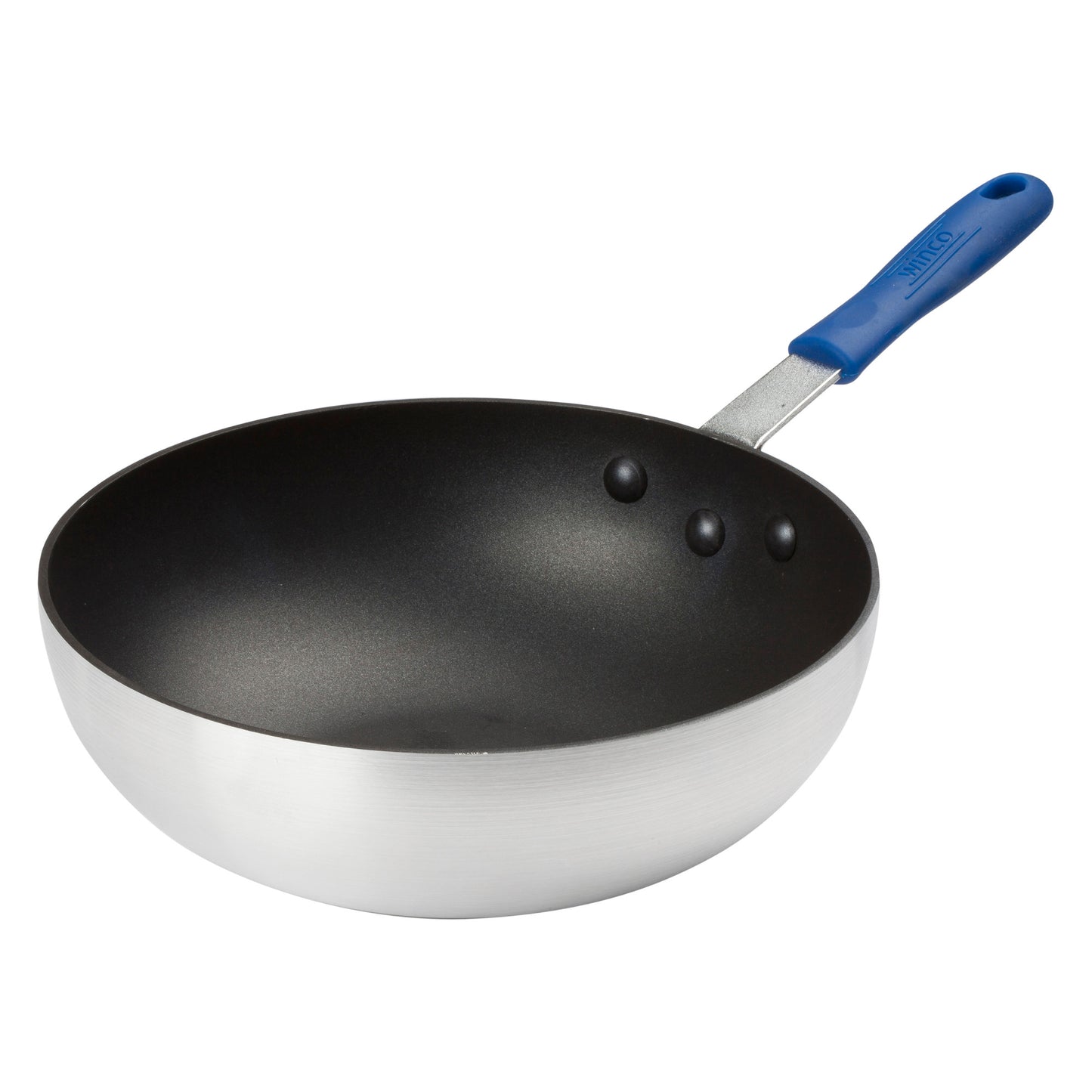 ASFP-11NS - 11" Non-Stick Aluminum Stir Fry Pan with Silicone Sleeve