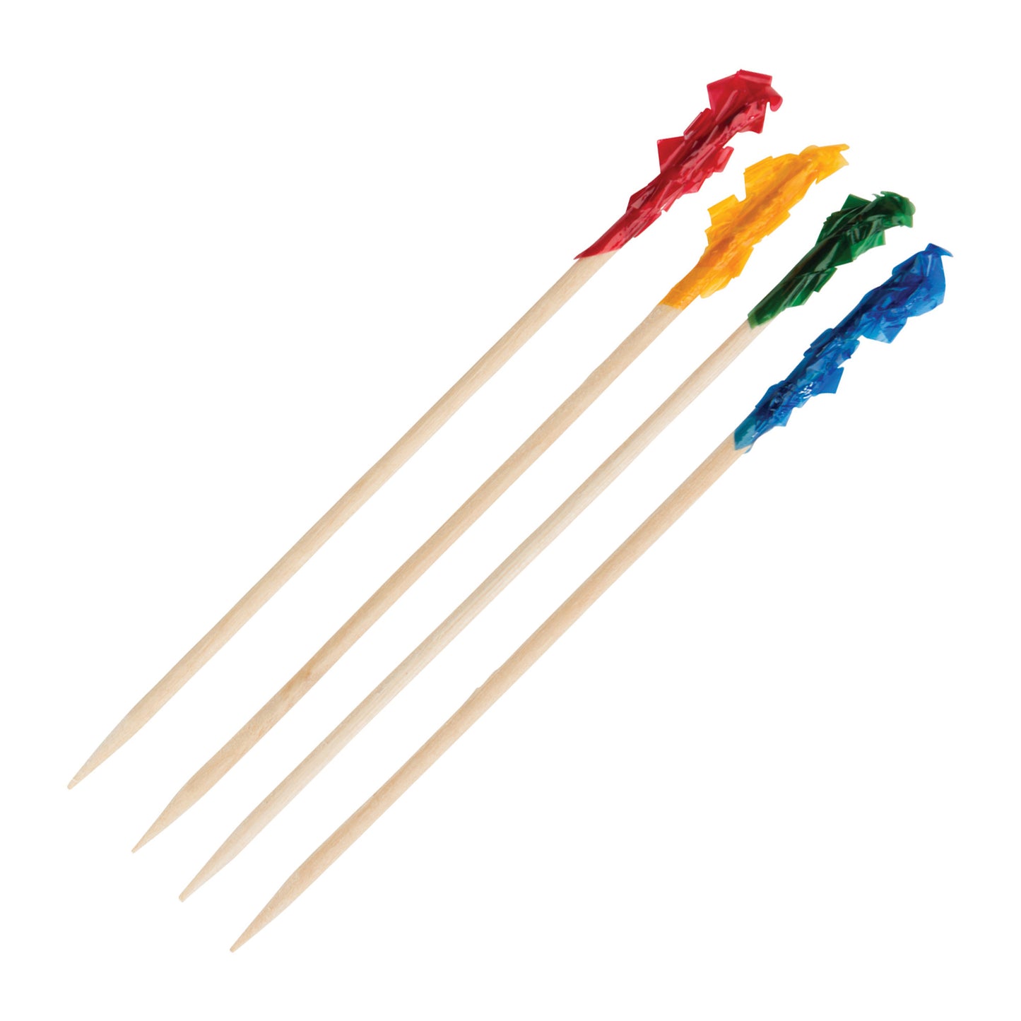 PK-C4 - Picks, Cellophane Frills, 1,000/bag, 3-15/16"L