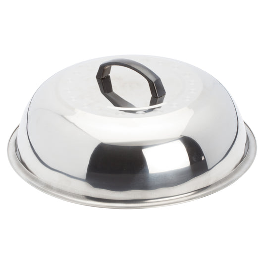 Stainless Steel Wok Cover - 13-3/4"