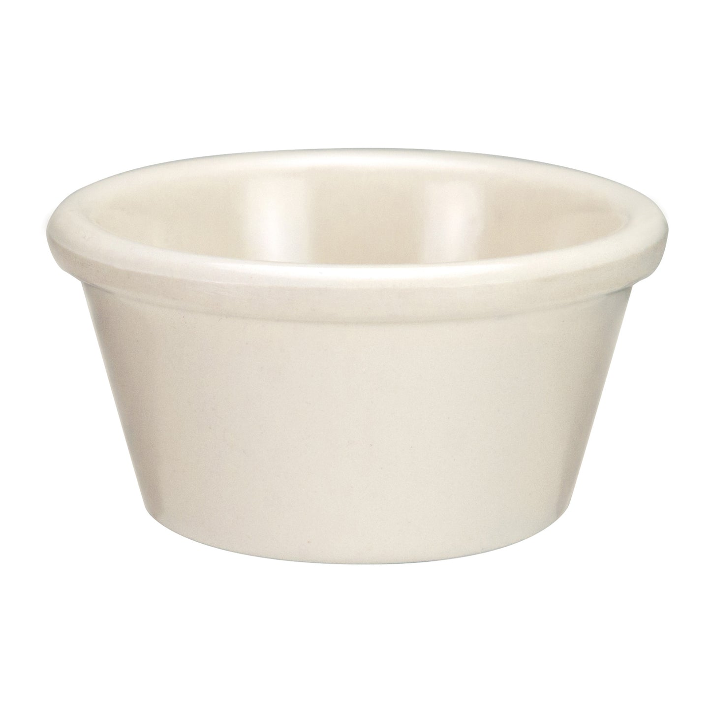 RP-4B - Melamine Ramekin, Plain - Bone, 4 oz