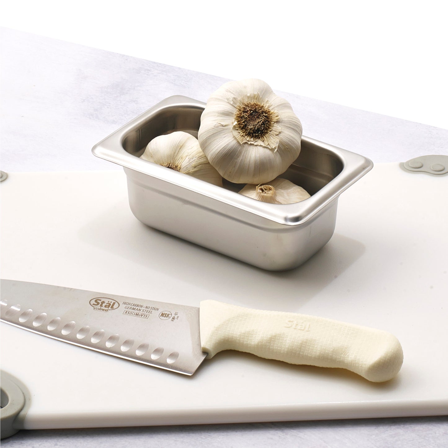 SPJM-902 - Anti-Jam Steam Pan, 24 Gauge Stainless Steel - 1/9, 2-1/2"