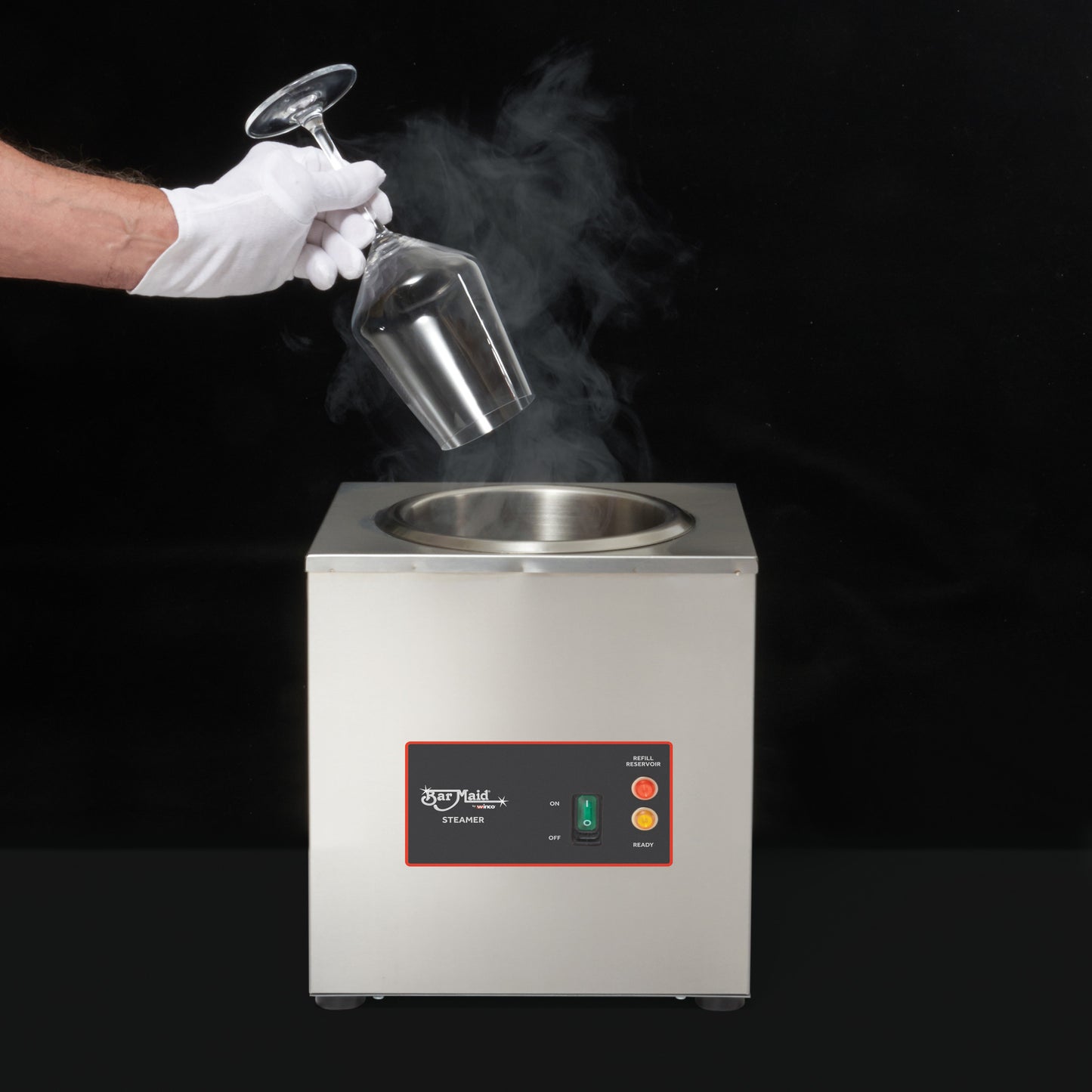 GSS-04 - Bar Maid Electric Glass Steamer, 110 V