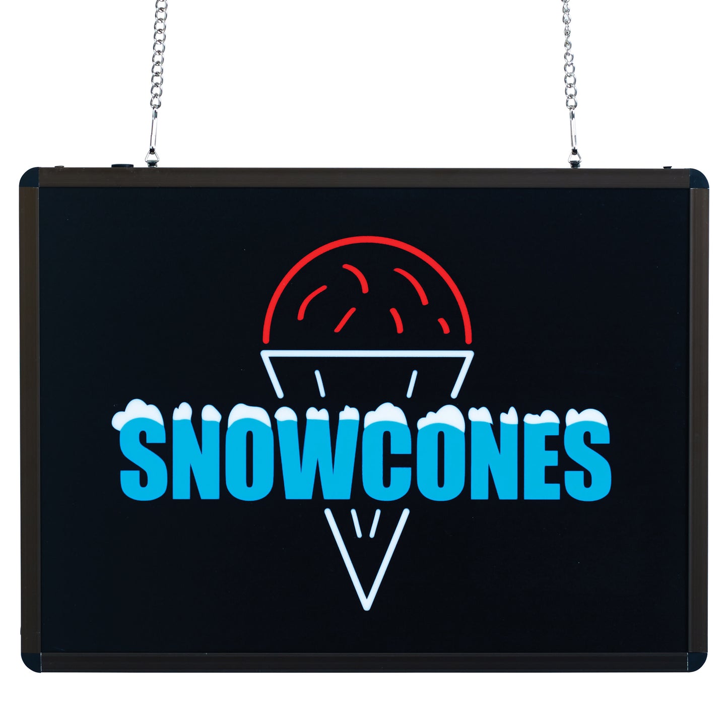 92003 - BenchmarkUSA Ultra-Bright Sign - Snow Cones