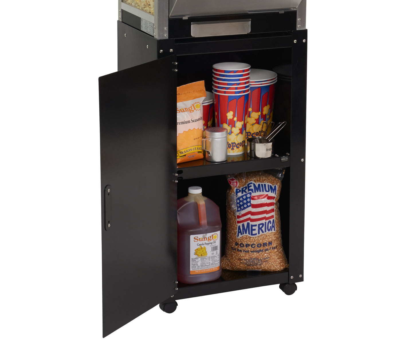 30050 - BenchmarkUSA "Metropolitan" Popcorn Machine Pedestal