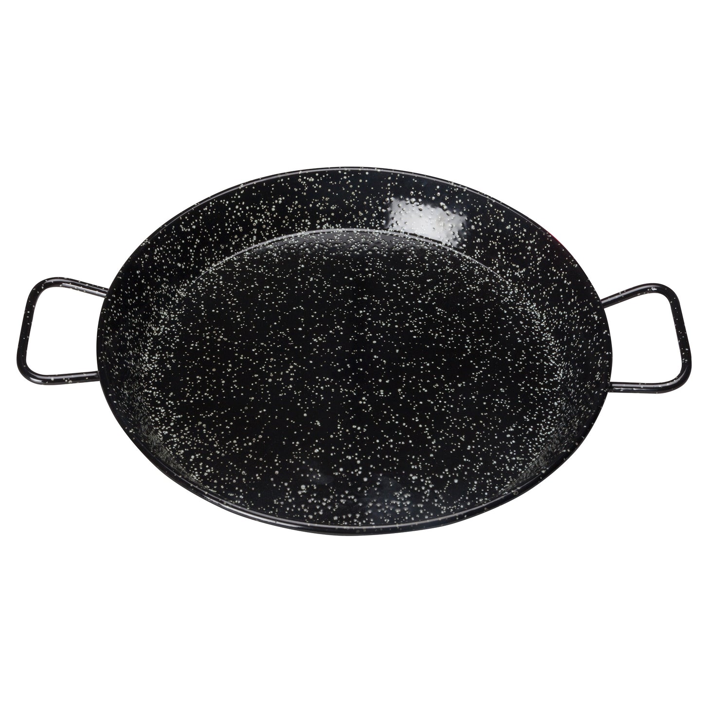 CSPP-14E - Paella Pan, Enameled Carbon Steel (Spain) - 14-1/8"