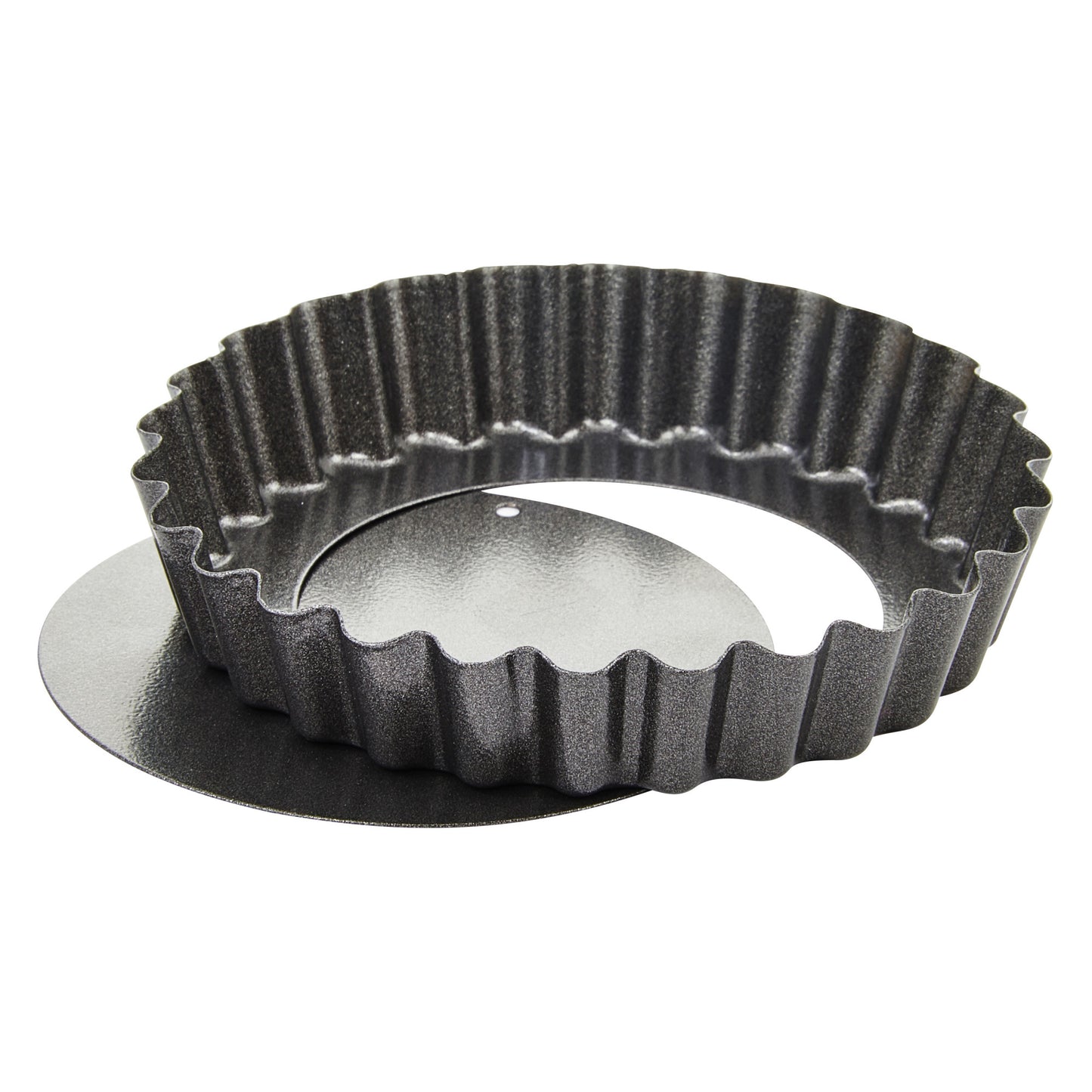 FQP-4 - Quiche Pan, Non-Stick, Aluminized Carbon Steel - 4"