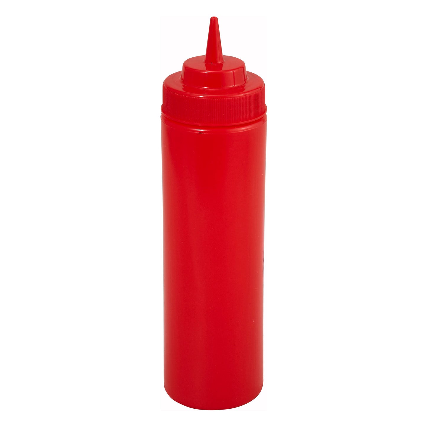 PSW-16R - 16oz Wide-Mouth Squeeze Bottles - Red