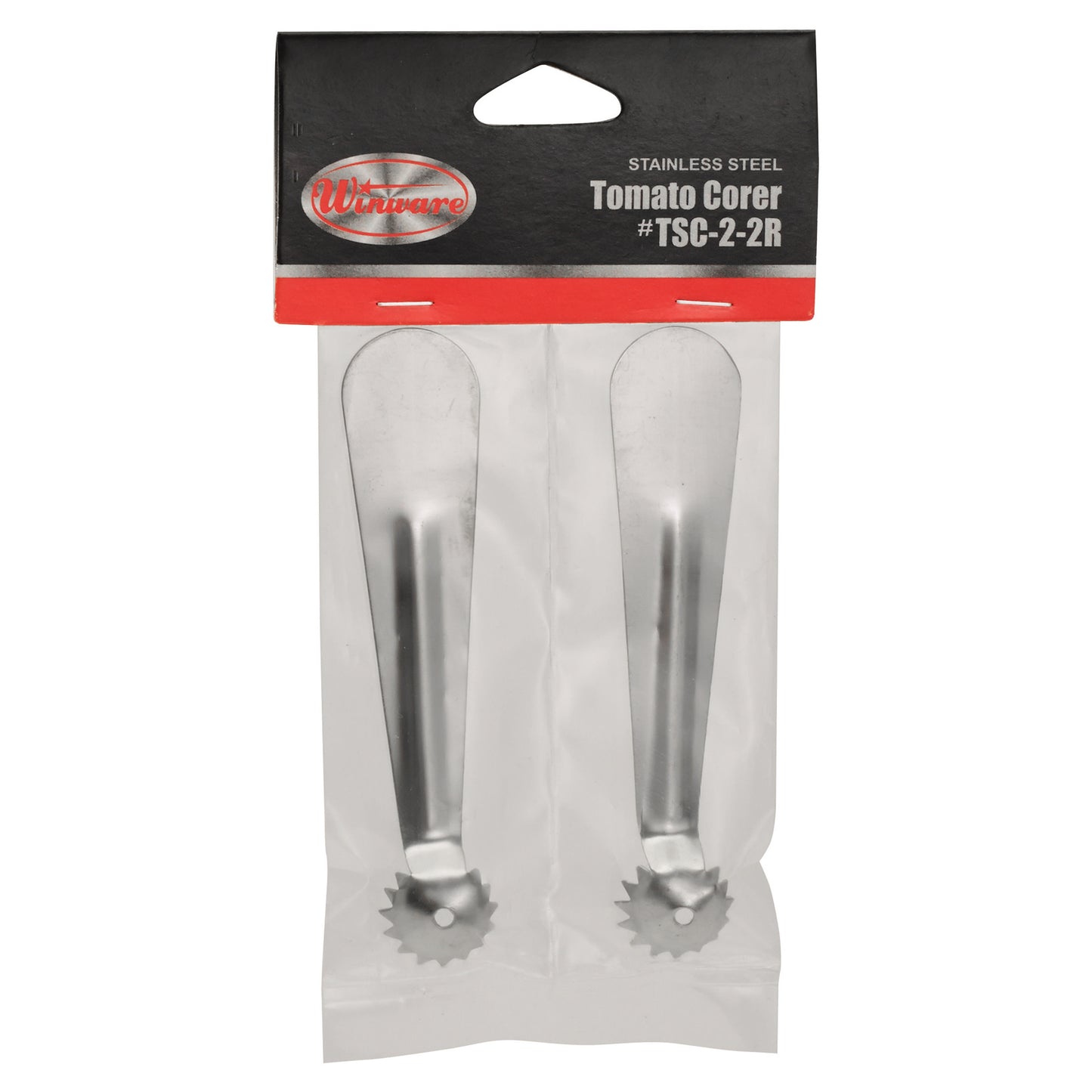 TSC-2-2R - Stainless Steel Tomato Stem Corer (2 pieces/pack)