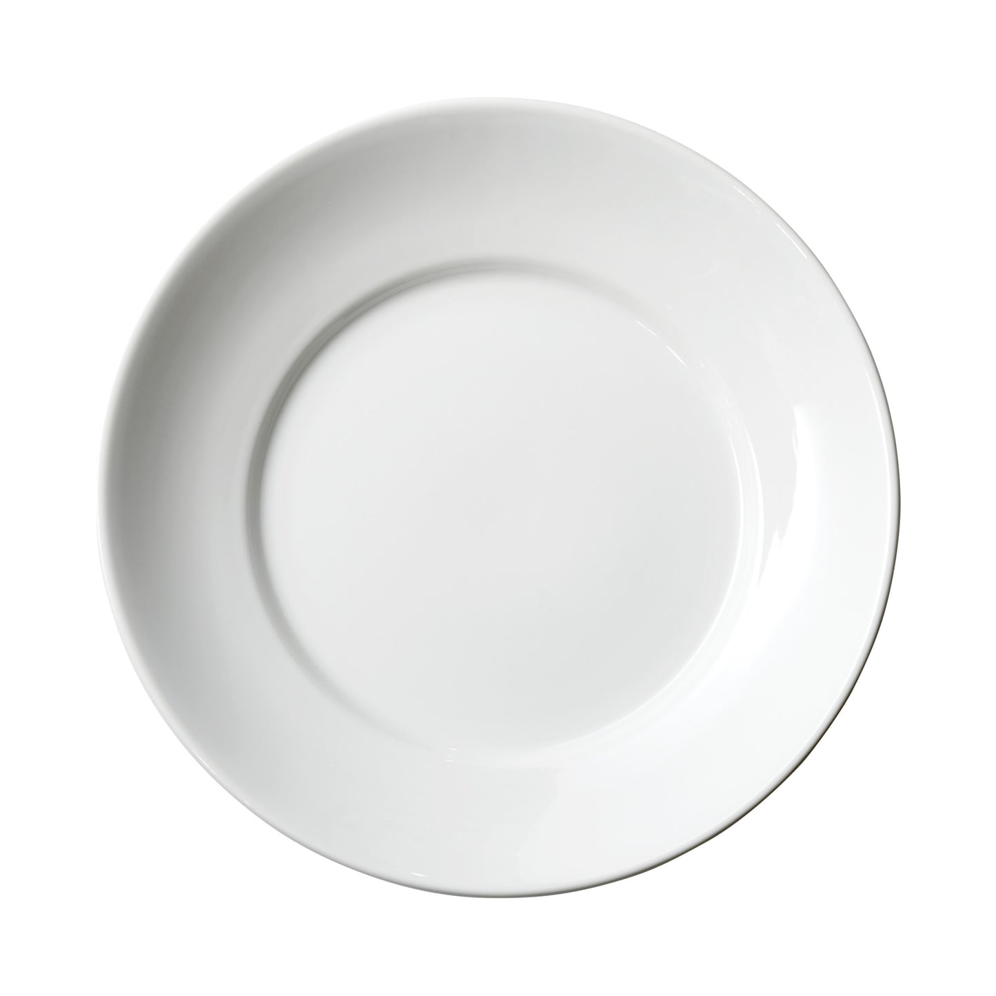 SPR-105 - Porcelain Specialty Plate, 10-1/2" dia. - White (12 Pieces/Case)