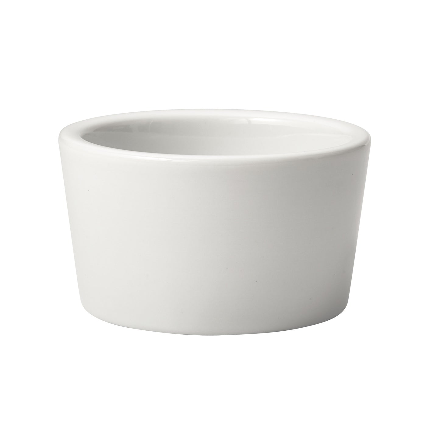 PRR-4 - Porcelain Plain Ramekin, 4 oz - White (48 Pieces/Case)