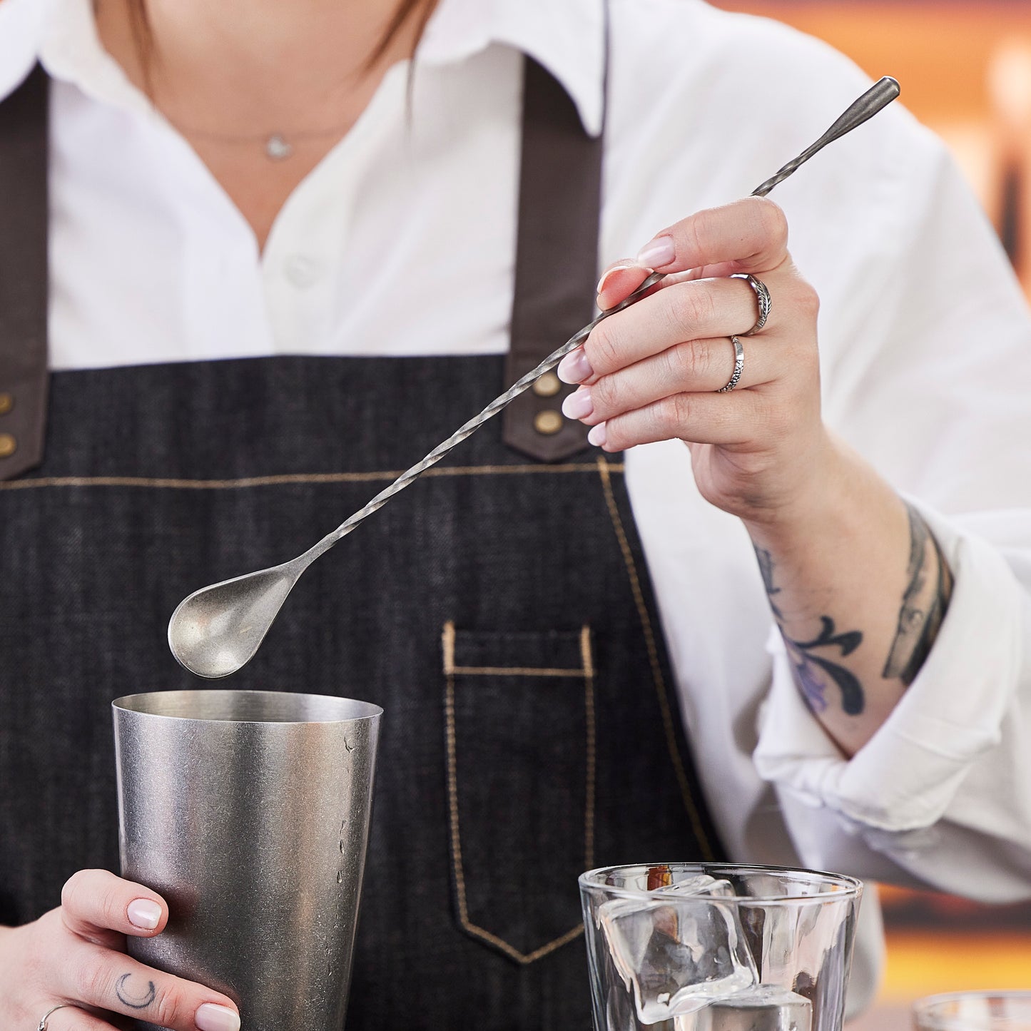 BABS-12CS - After5 Bar Spoon, Crafted Steel