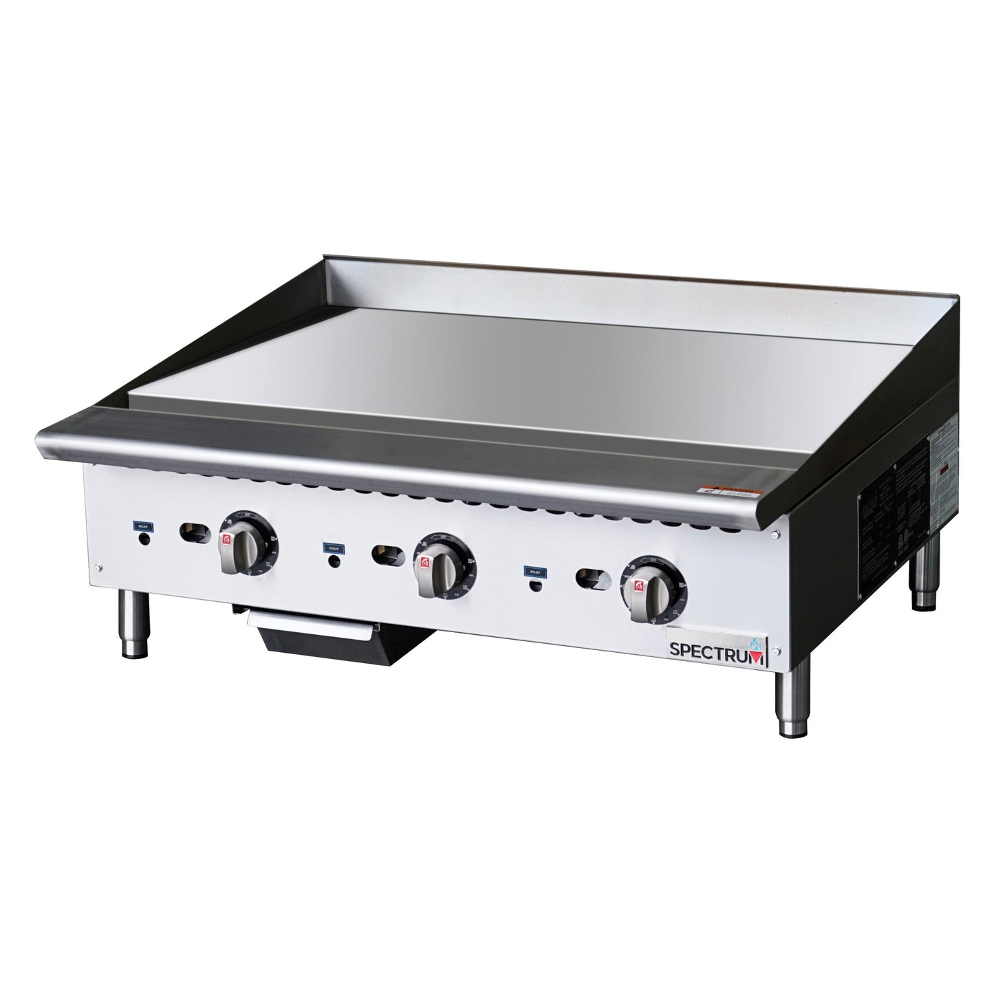 NGGD-36T - Spectrum 36" Natural Gas Griddle with Thermostatic Controls