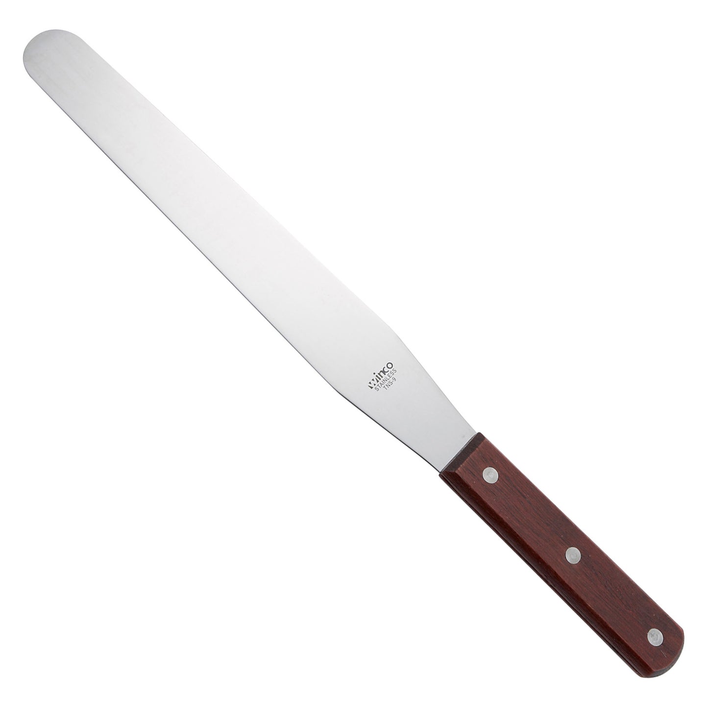 TNS-9 - Bakery Spatula, Wooden Handle - 10" x 1-3/8"