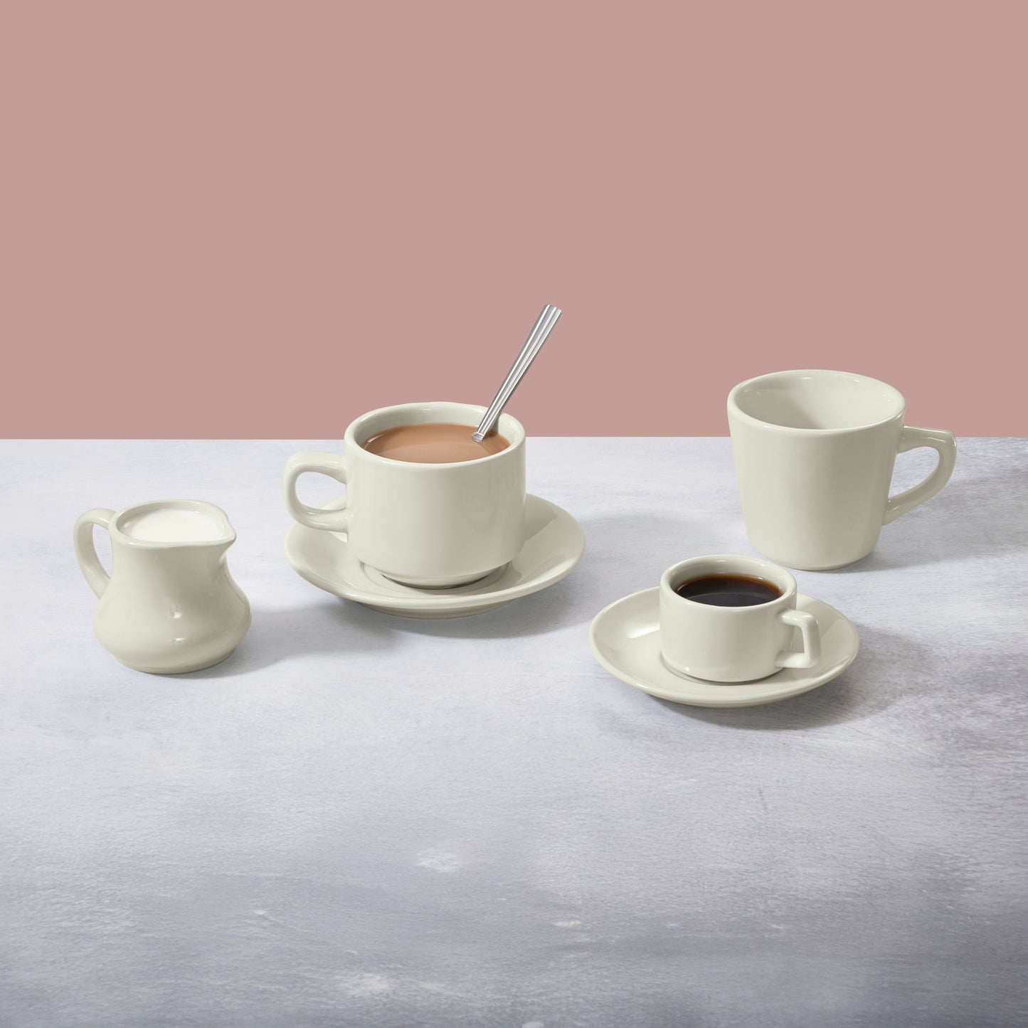 BDC-25-AW - Birkhall Porcelain Demitasse Cup, 2-1/2 oz - American White (36 Pieces/Case)