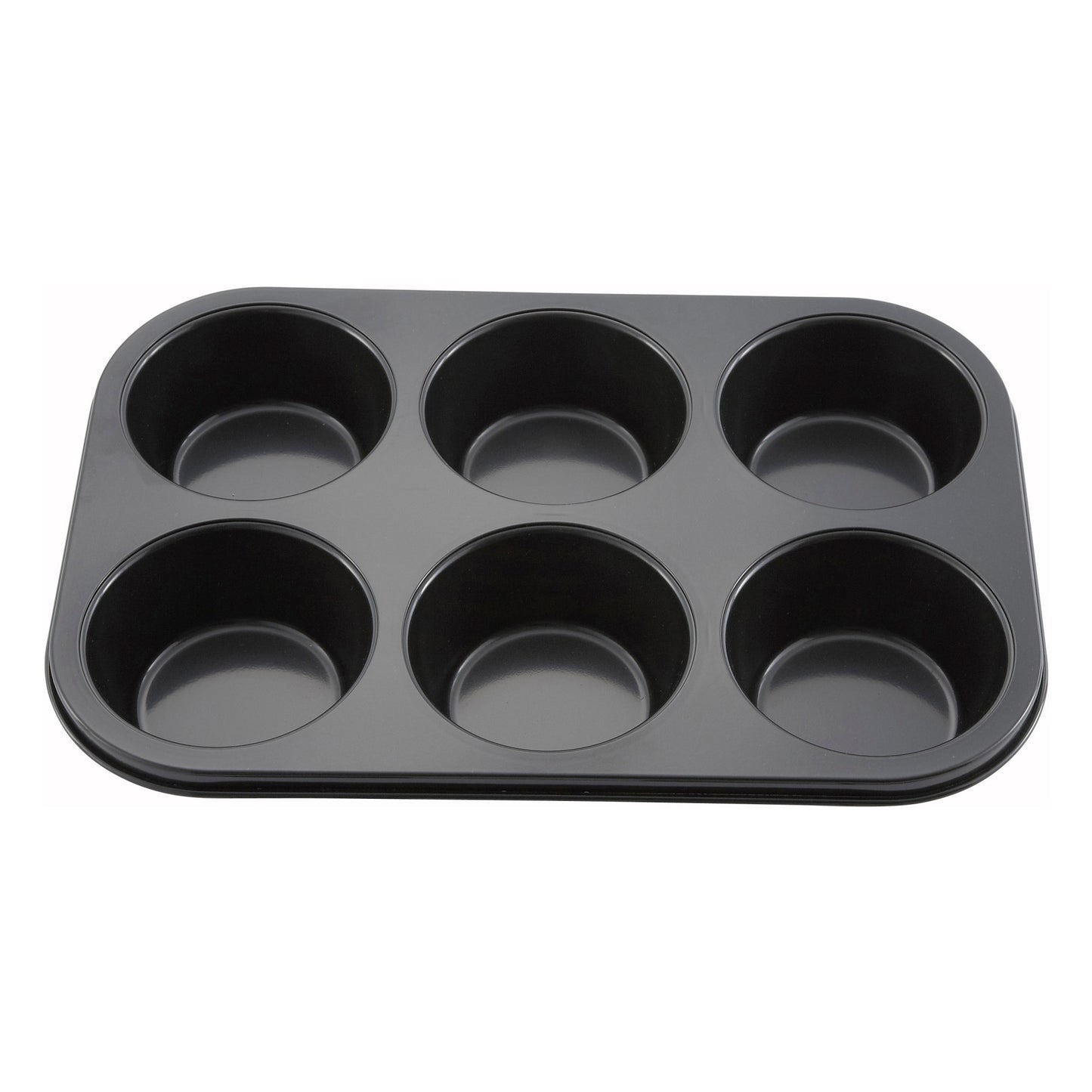 AMF-6NS - 6-Cup Non-Stick Jumbo Muffin Pan - 7 oz
