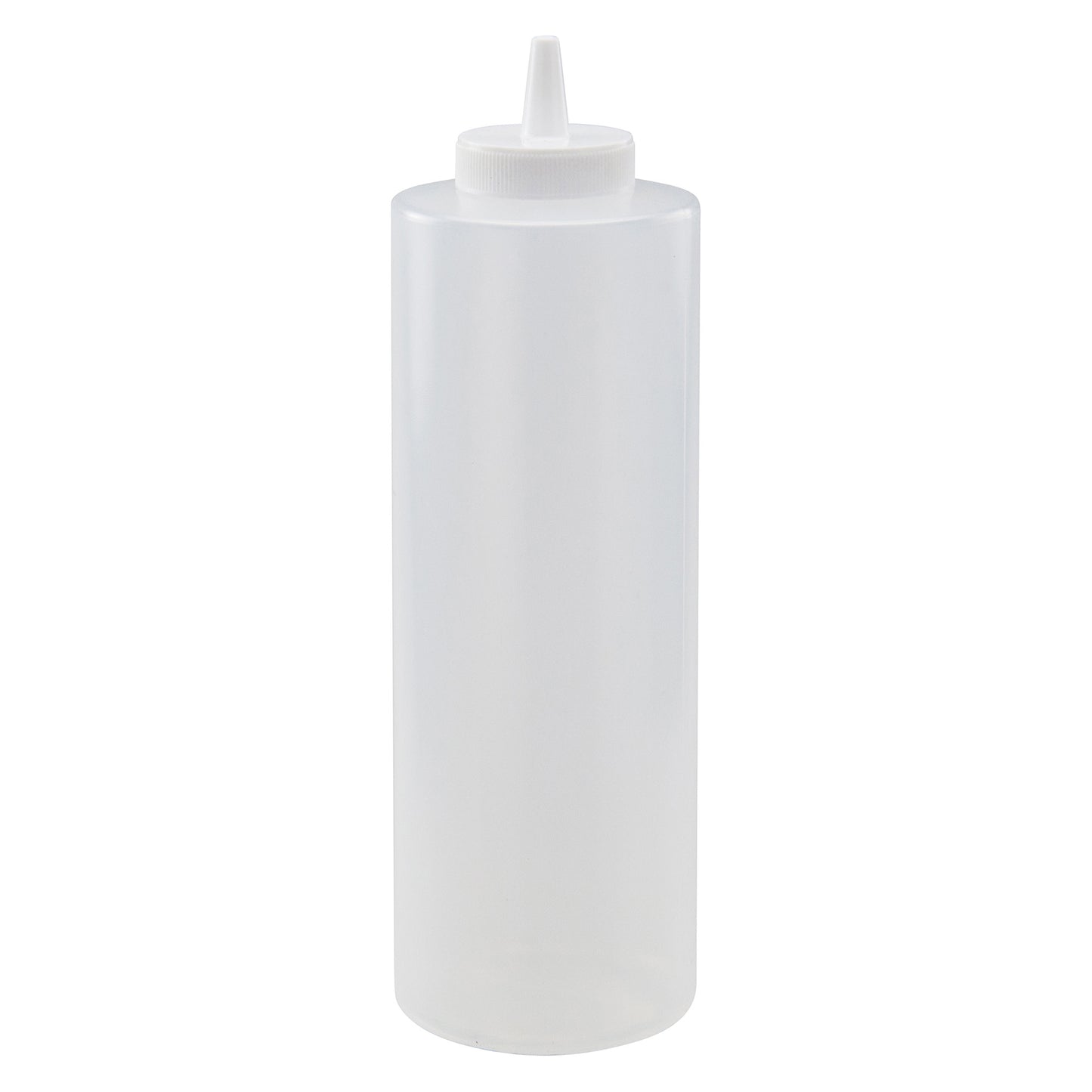 PSB-24C - Regular Squeeze Bottles - 24 oz, Clear