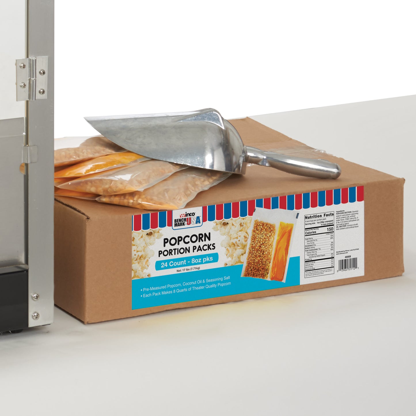 40008 - BenchmarkUSA 8 oz Popcorn Portion Packs