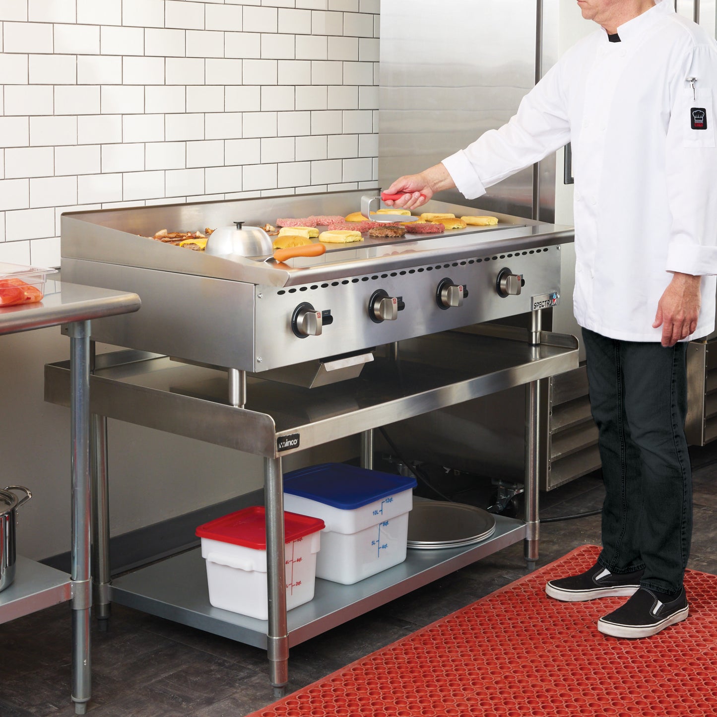 ES-4830 - Stainless Steel Equipment Stand - 48" x 30" x 24"