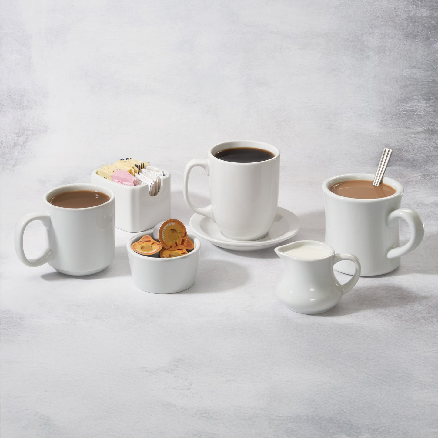 ACD-6 - Creamer, 6 oz, White Porcelain, 36 Pieces/Case