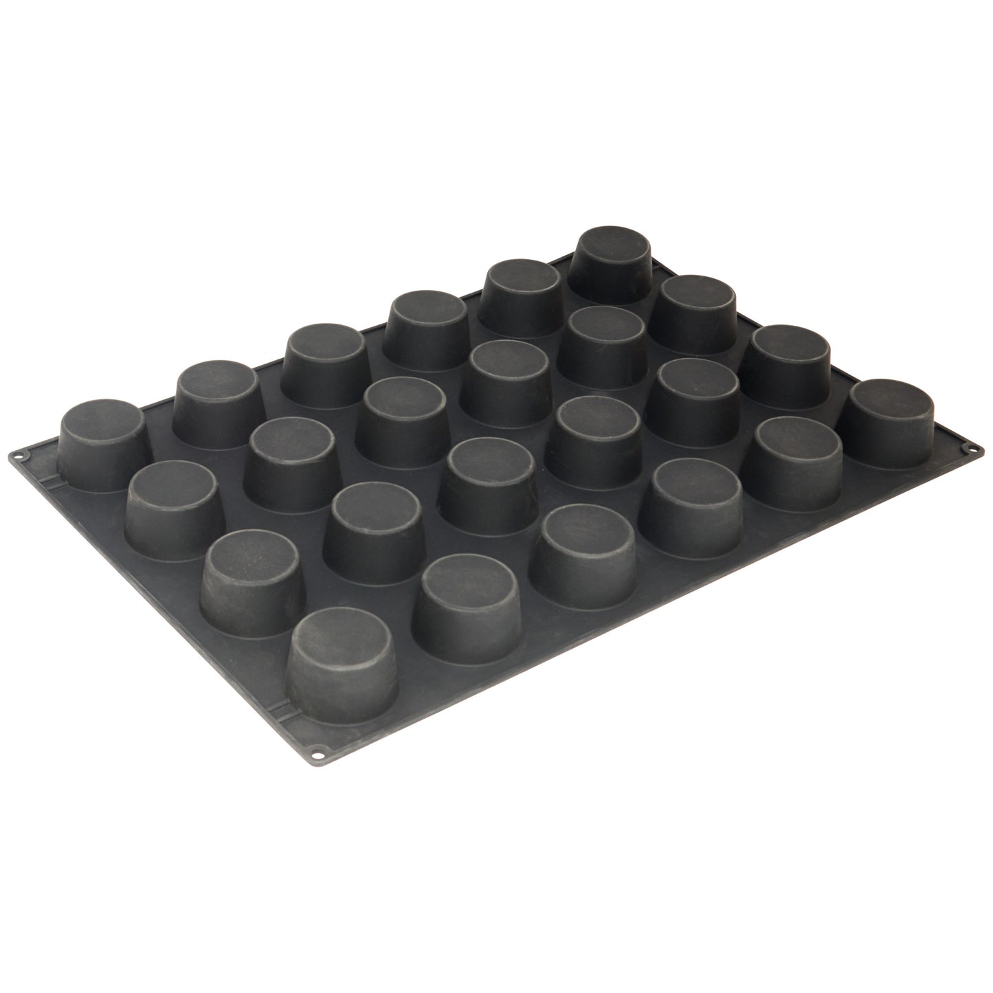 SM5000 - Silicone Baking Mold, 24 Cups, 22"L x 15"W, 2-3/4" Dia, NSF
