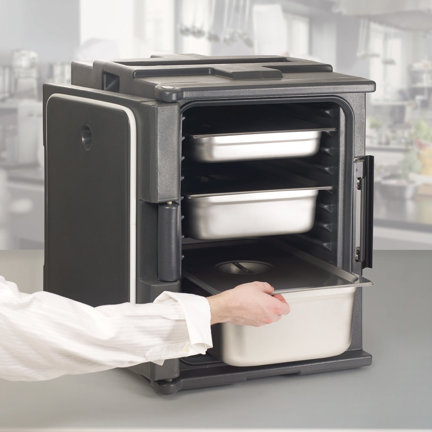 IFT-1 - Single Cabinet Insulated Full-Size Food Pan Transporter