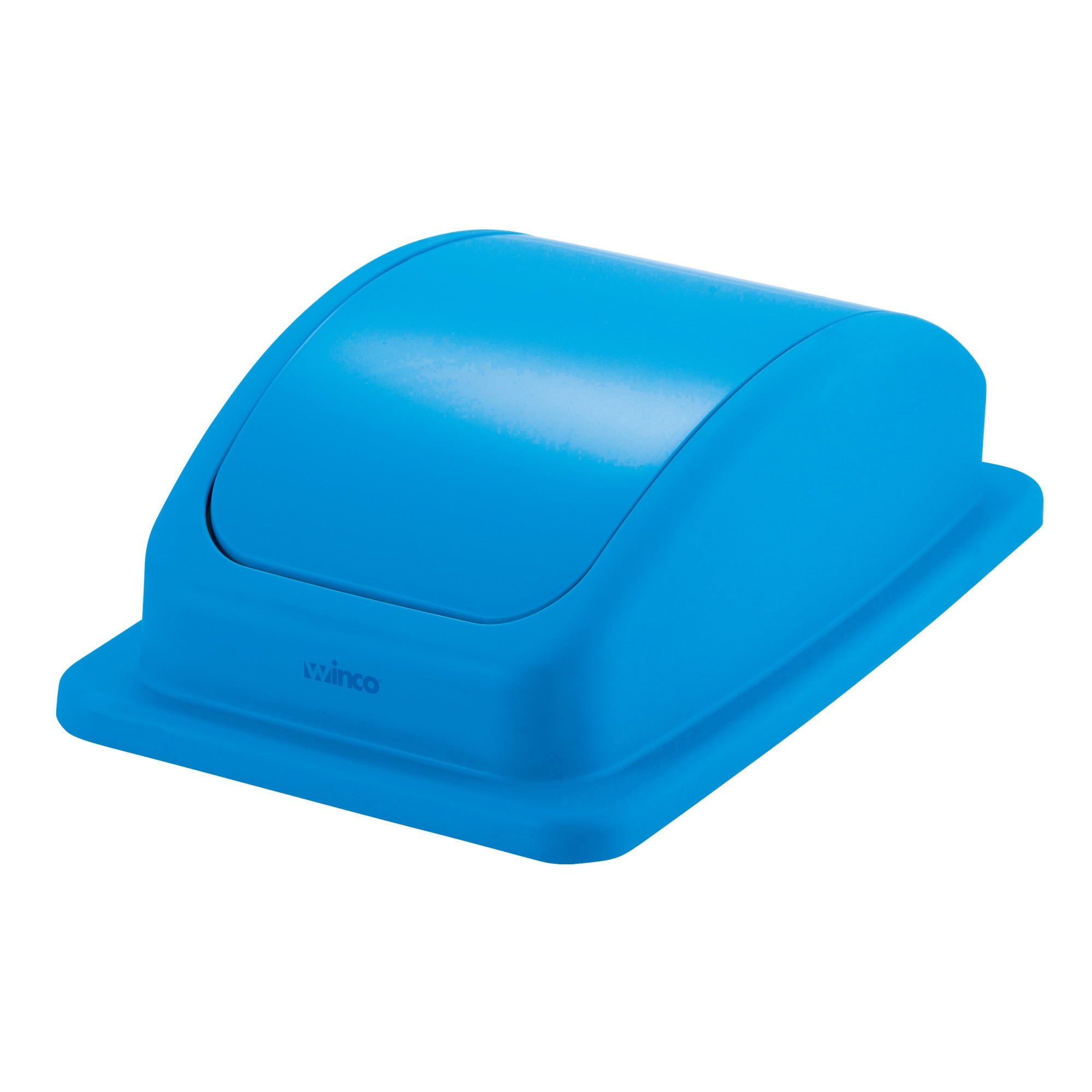 PTCL-23L - Swing Lid for 23 Gallon Slender Trash Cans - Blue – Winco