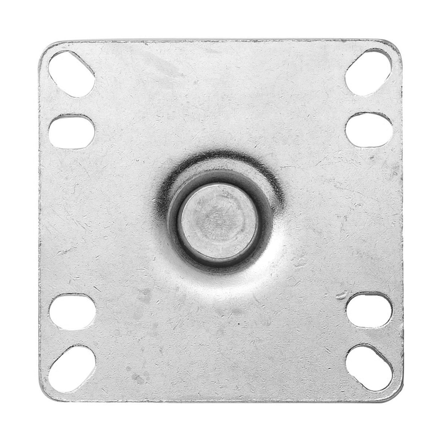 CT-33B - Universal Caster Set with Brake, 3-1/2" Square Plate, 5" Wheels