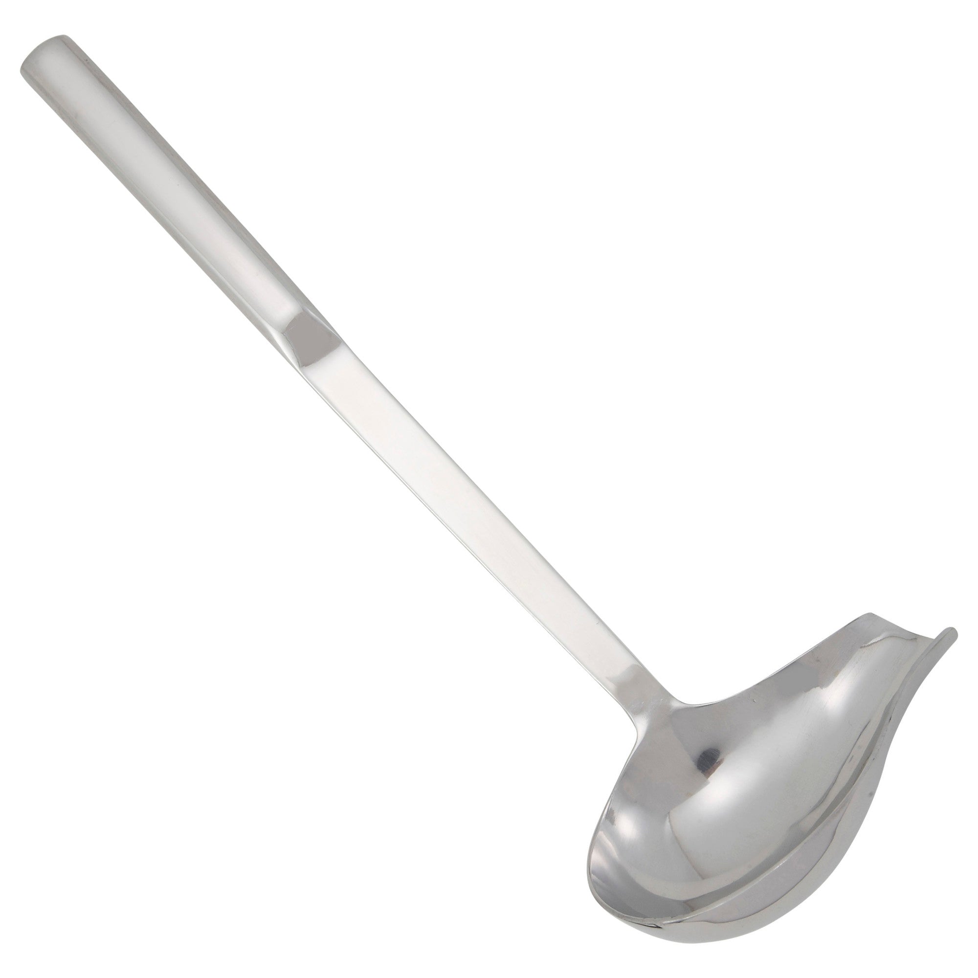 BW-SP2 - 2 oz Spout Ladle, Hollow Handle, Stainless Steel – Winco