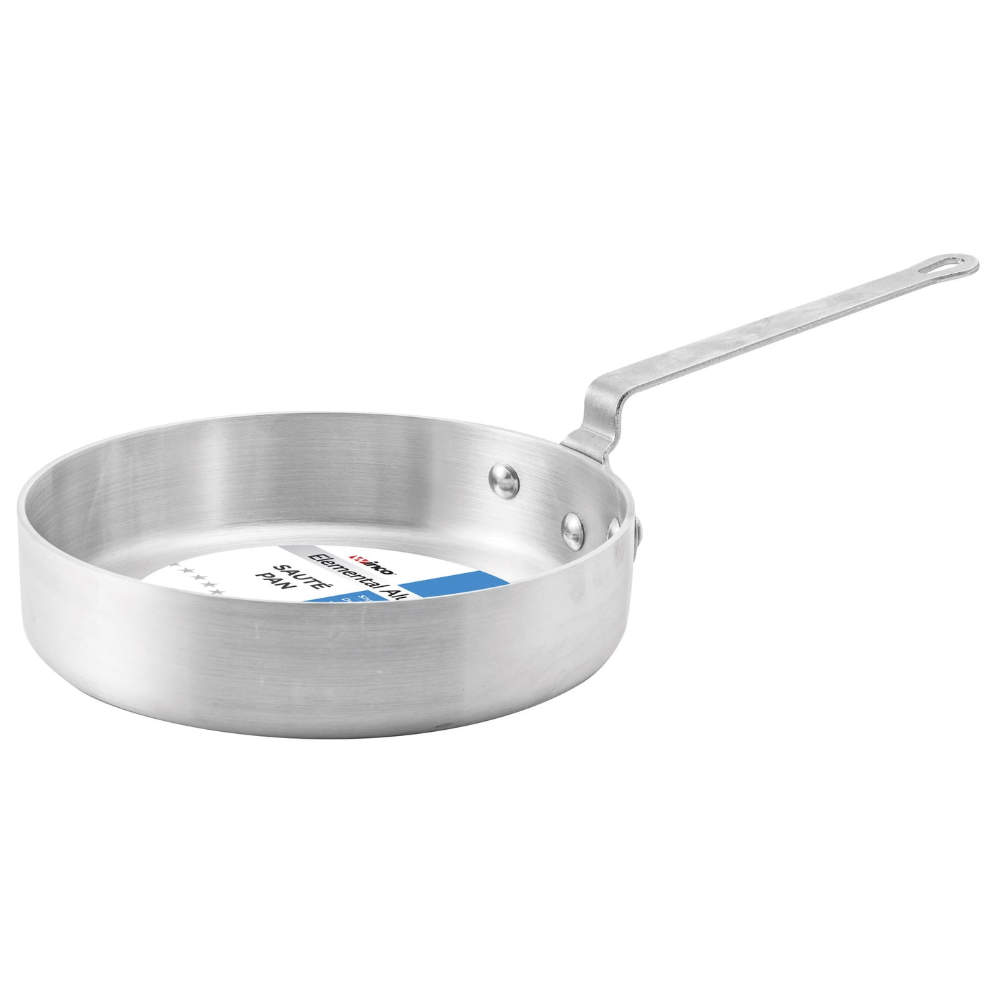 ASET-7 - Elemental Aluminum Saute Pan, 4mm - 7 Quart