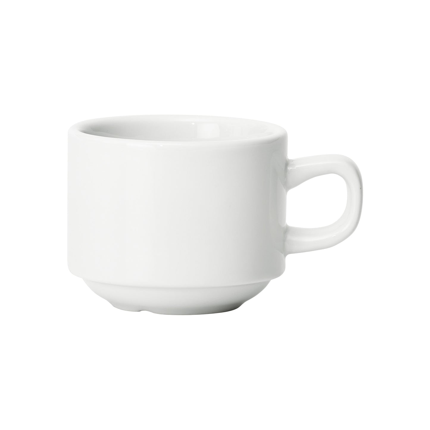 BCC-85 - Birkhall Stacking Coffee Cup, 8-1/2 oz, White Porcelain, 36 Pieces/Case
