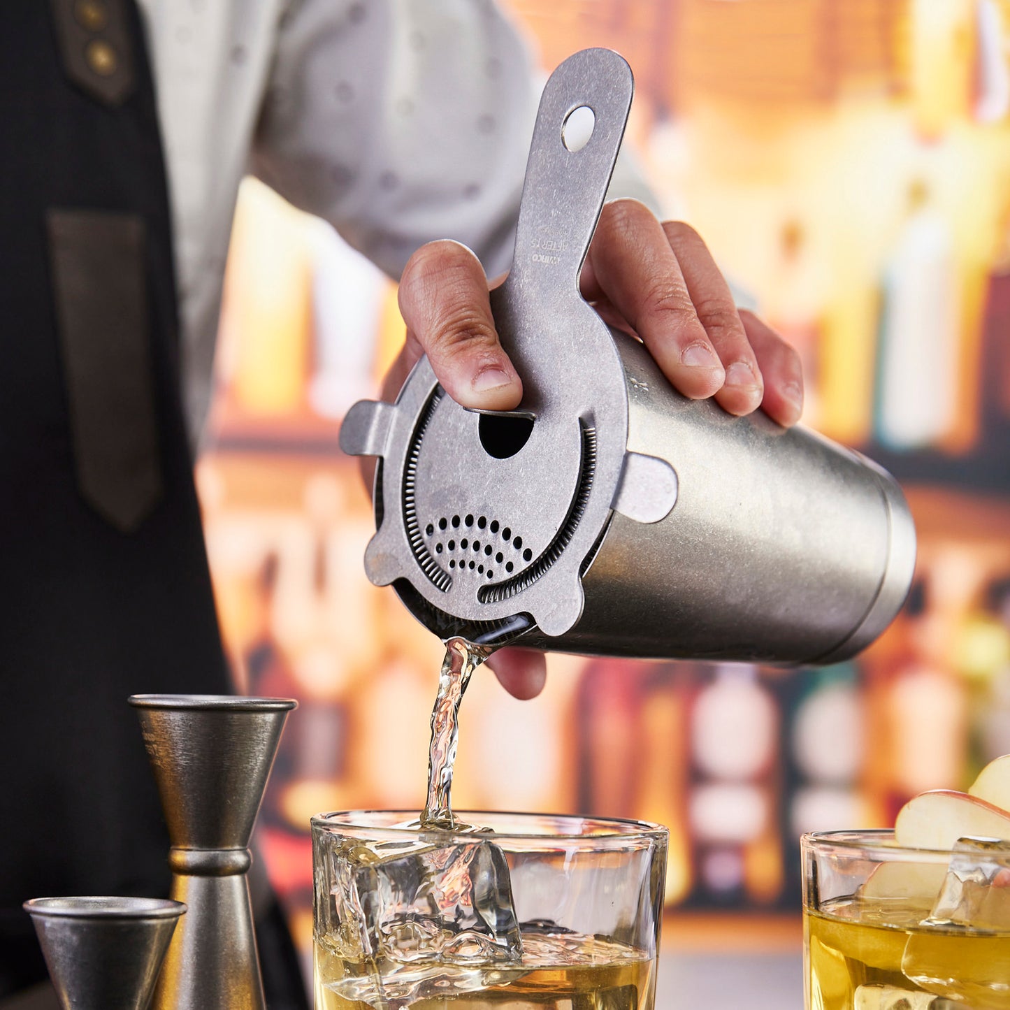 BABS-6CS - After5 Hawthorne Strainer, Crafted Steel