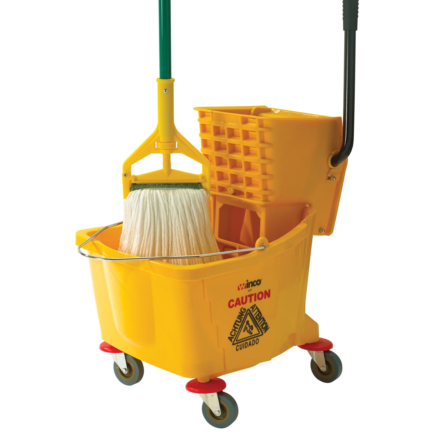 MOPM-M - Superior Microfiber Loop-End/Banded Wet Mops - Medium