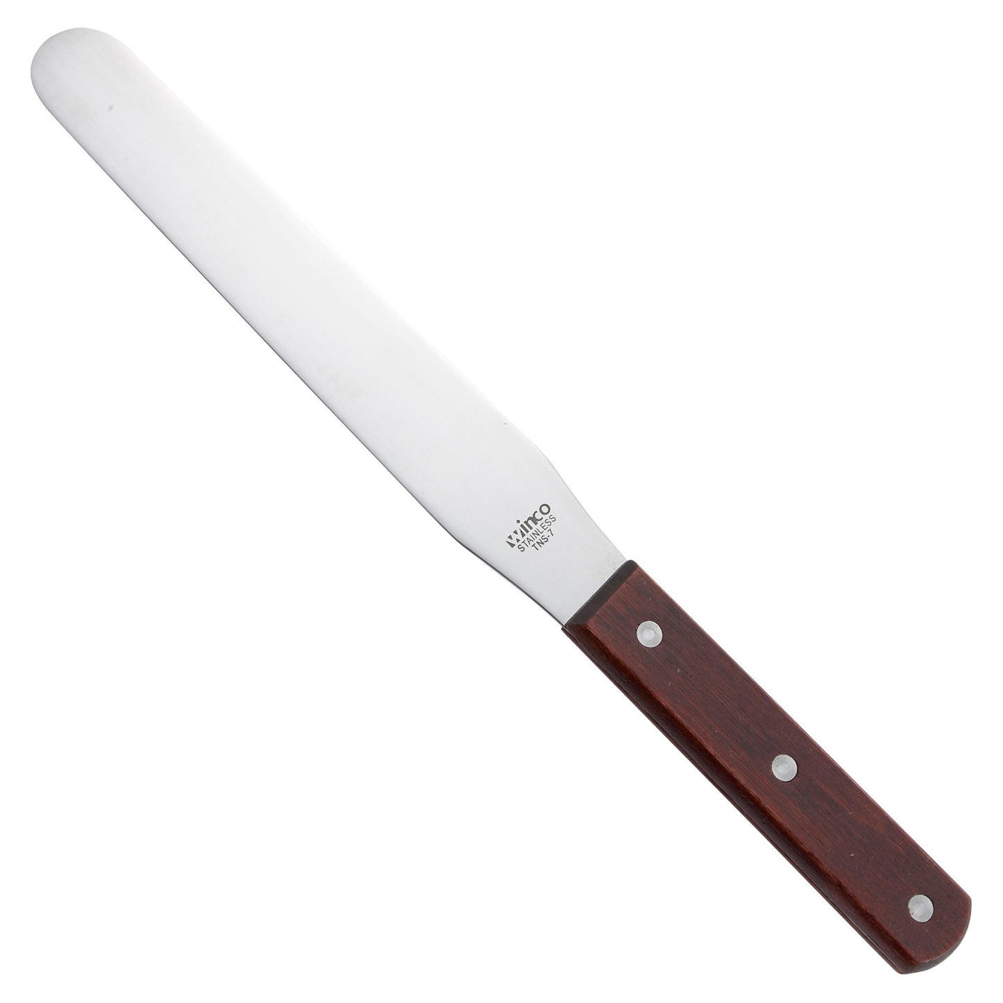 TNS-7 - Bakery Spatula, Wooden Handle - 7-7/8" x 1-1/4"