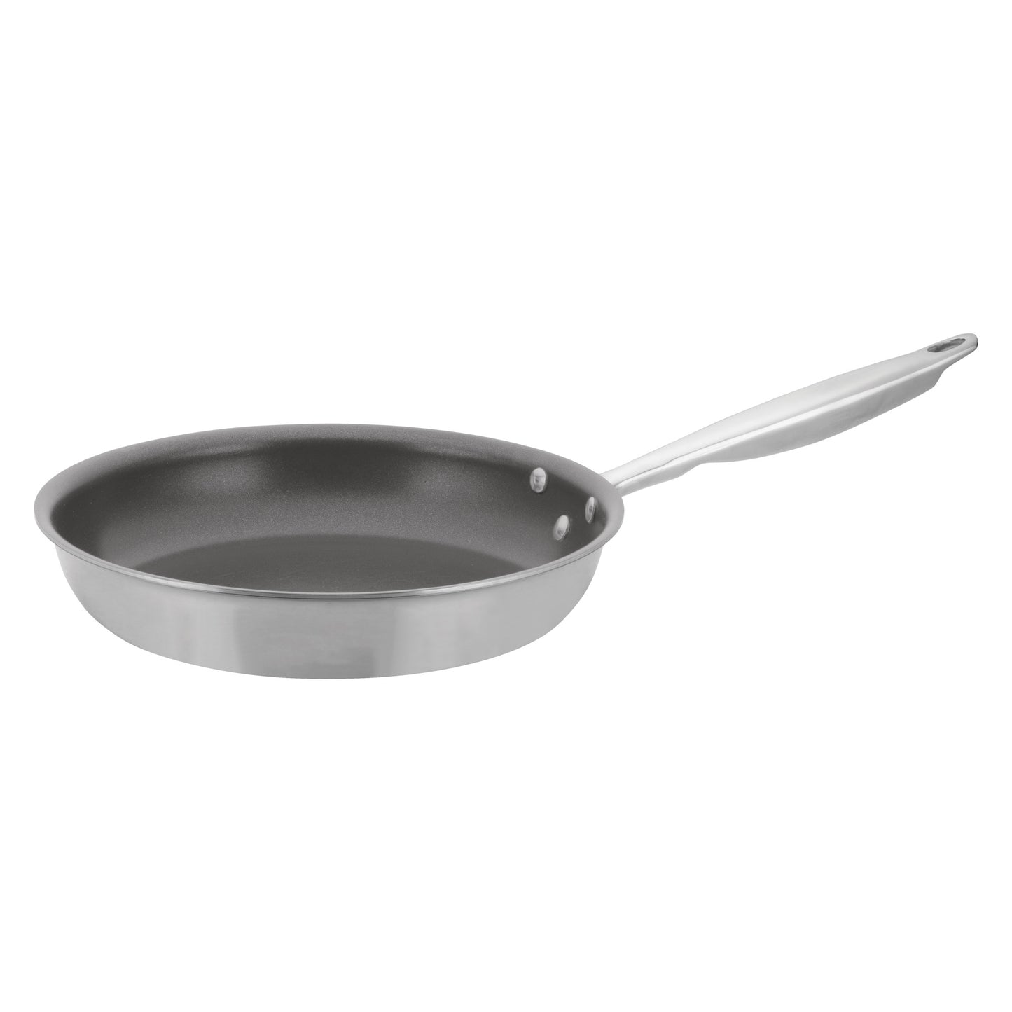 TGFP-10PR - TRI-GEN, 10" Fry Pan, Pro-Release Non-Stick, Tri-ply, Induction Ready, 18/8 SS, NSF, PFAS-Free
