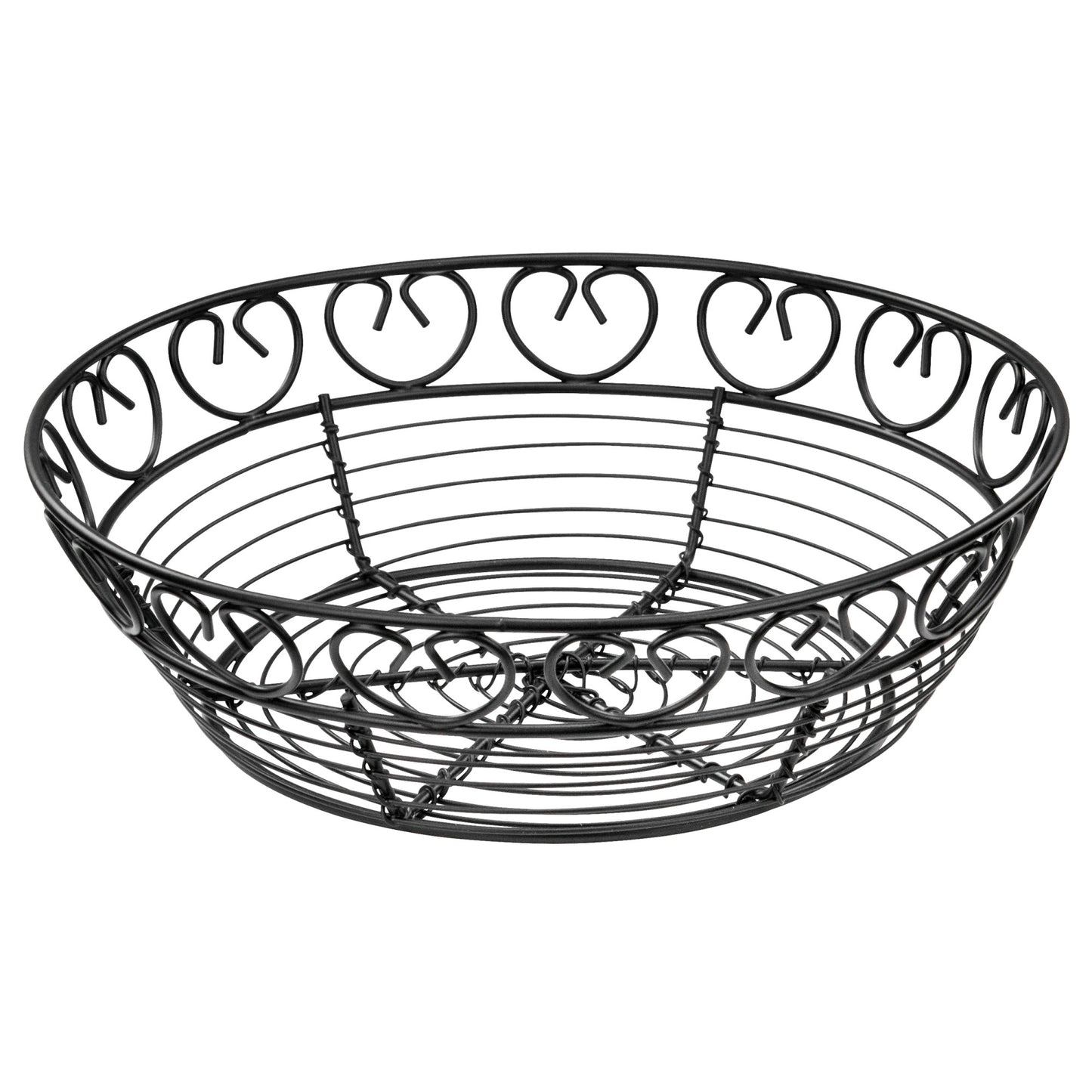 WBKG-8R - 8" Round Wire Serving Basket