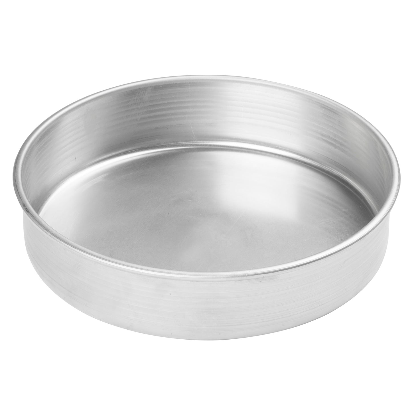 ACP-092 - Round Layer Cake Pan, Aluminum - 9" Dia x 2" H