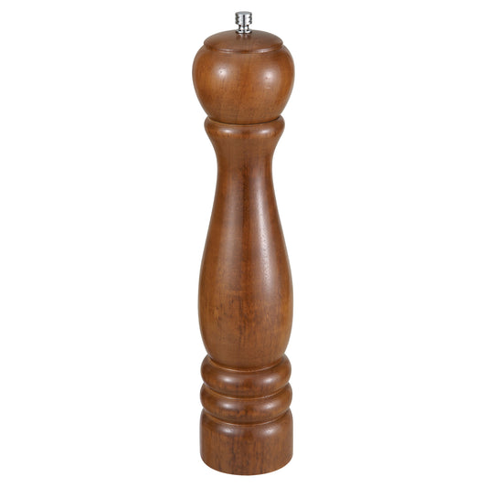 12" Peppermill, Russet Brown Wood