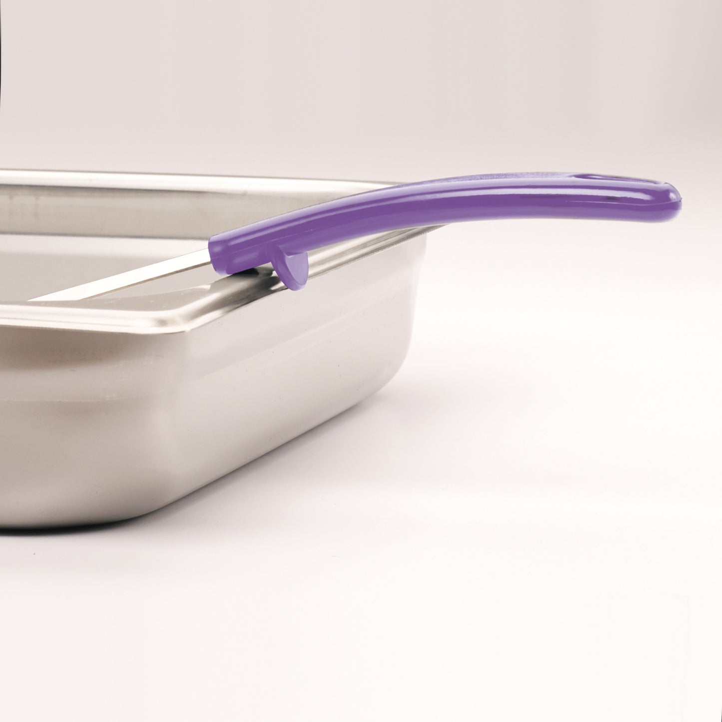 FPS-4P - Allergen-Free One-Piece Stainless Steel Portioners - Solid, 4 oz