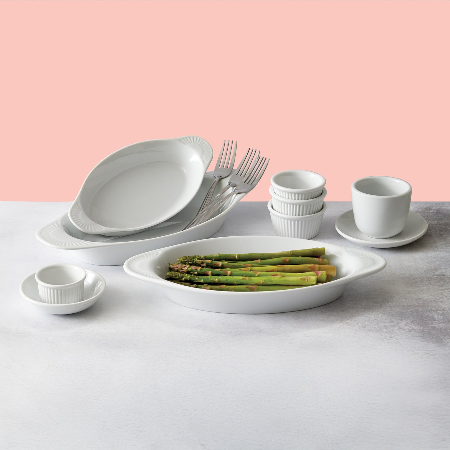 WRD-15 - Welsh Rarebit Baking Dish, 15 oz, White Porcelain, 36 Pieces/Case