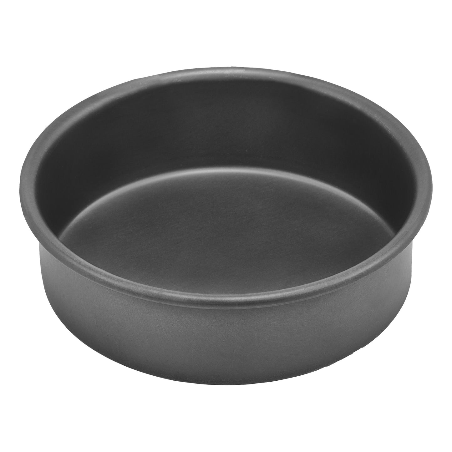 HAC-062 - Round Cake Pan, Anodized Aluminum, 2"H - 6"