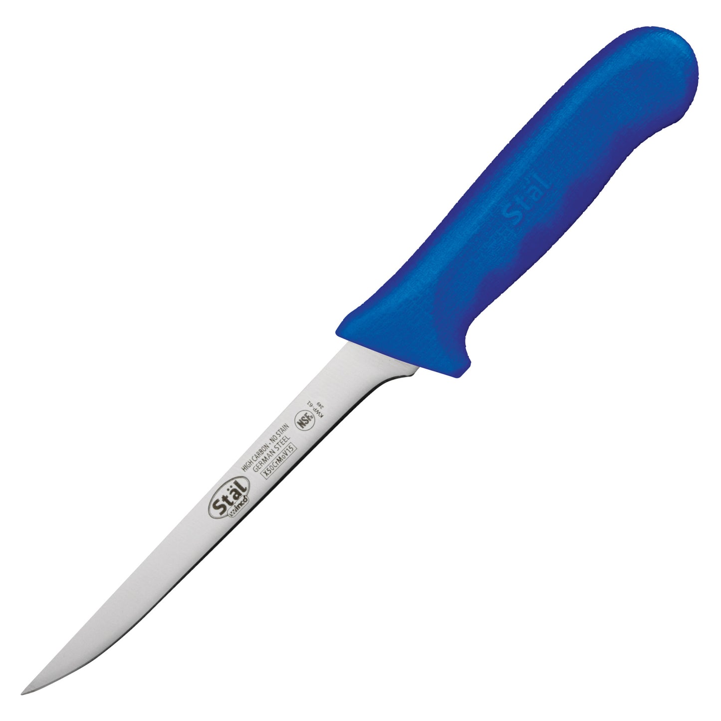 KWP-61U - Stäl 6" Boning Knife, Narrow - Blue