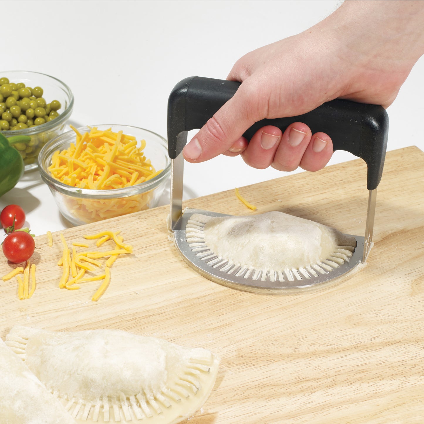 EF-05 - Empanada Fork, 5", SS, Plastic Handle