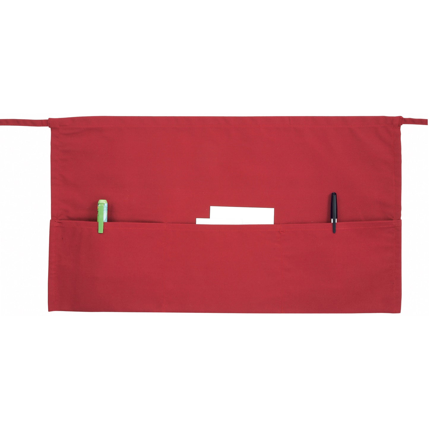 3-Pocket Waist Apron - Red