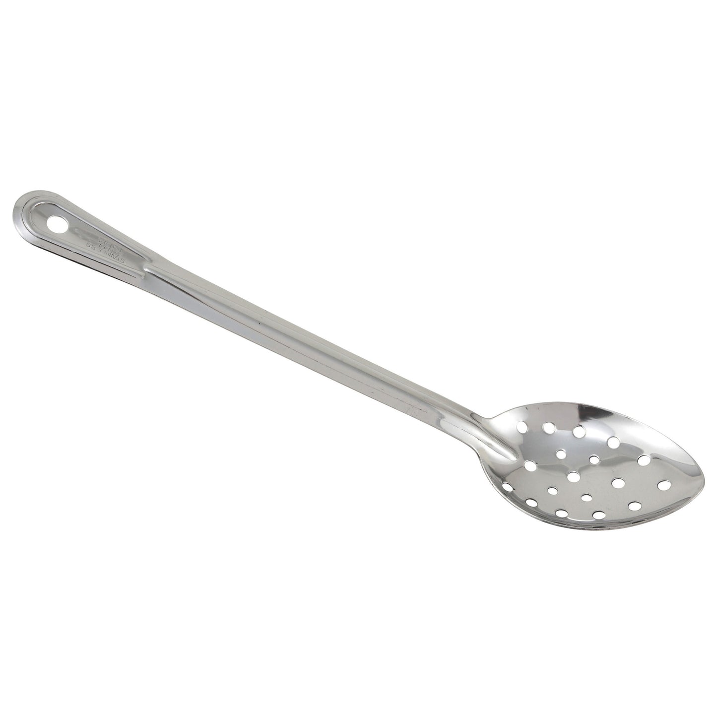 BSPN-11 - Winco Prime One-piece Stainless Steel Basting Spoon, NSF - P