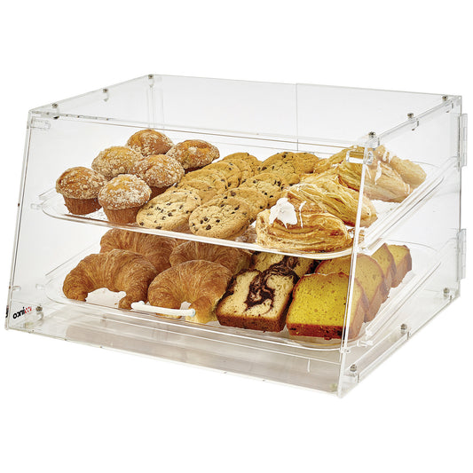Acrylic Tiered Display Case - 2-Tray