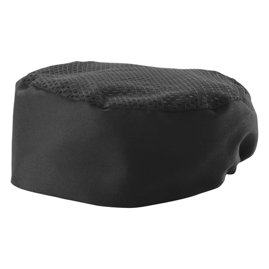 Ventilated Pillbox Hats - Black, Large