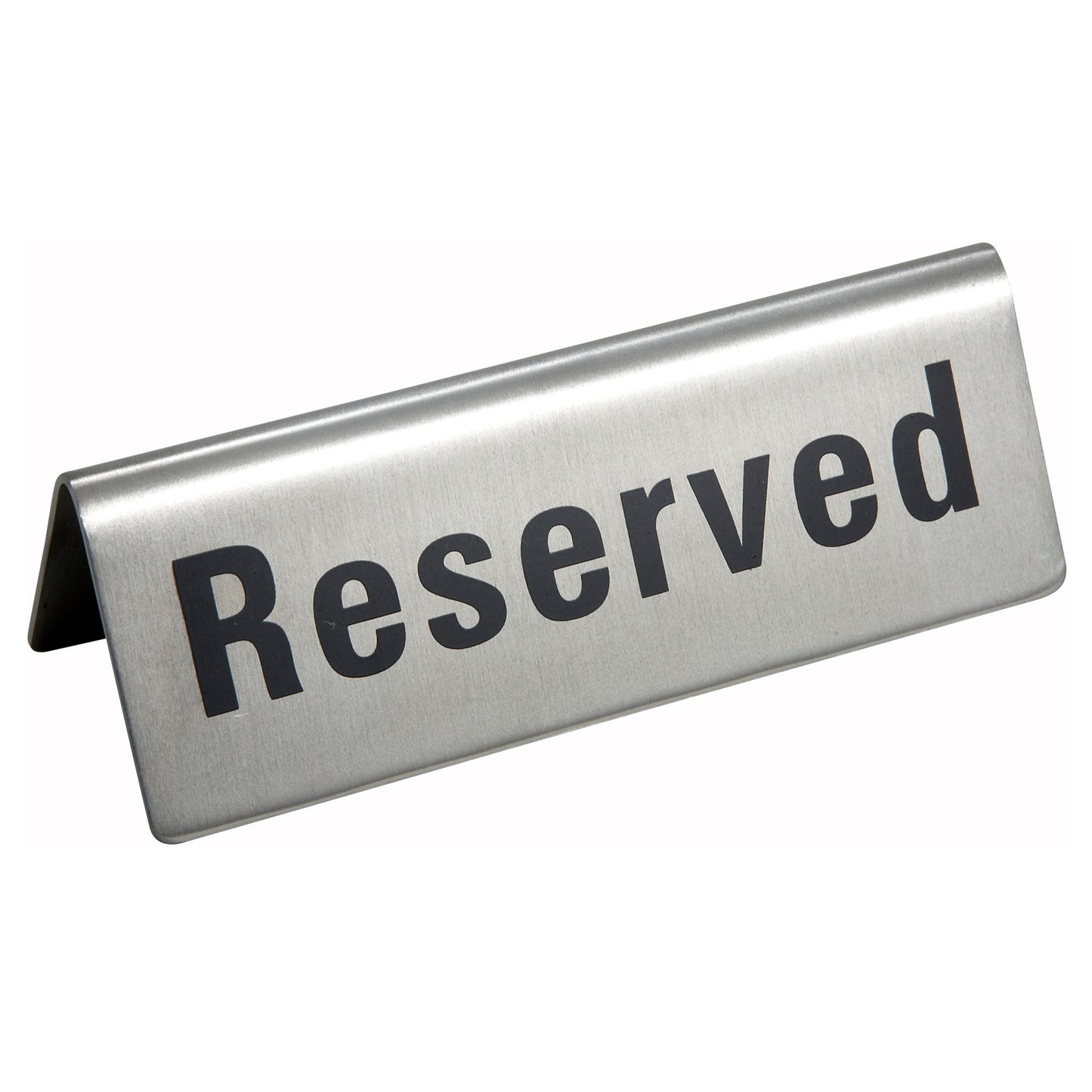 Reserved Sign, Stainless Steel